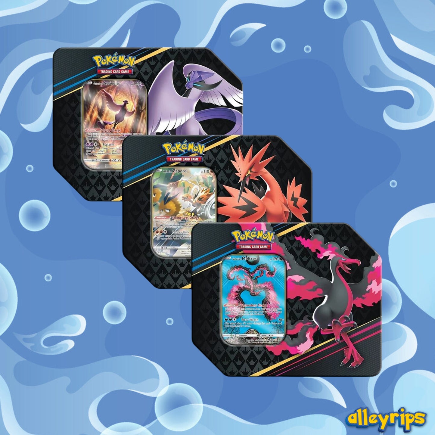 Crown Zenith Tin (Galarian Articuno, Moltres or Zapdos)