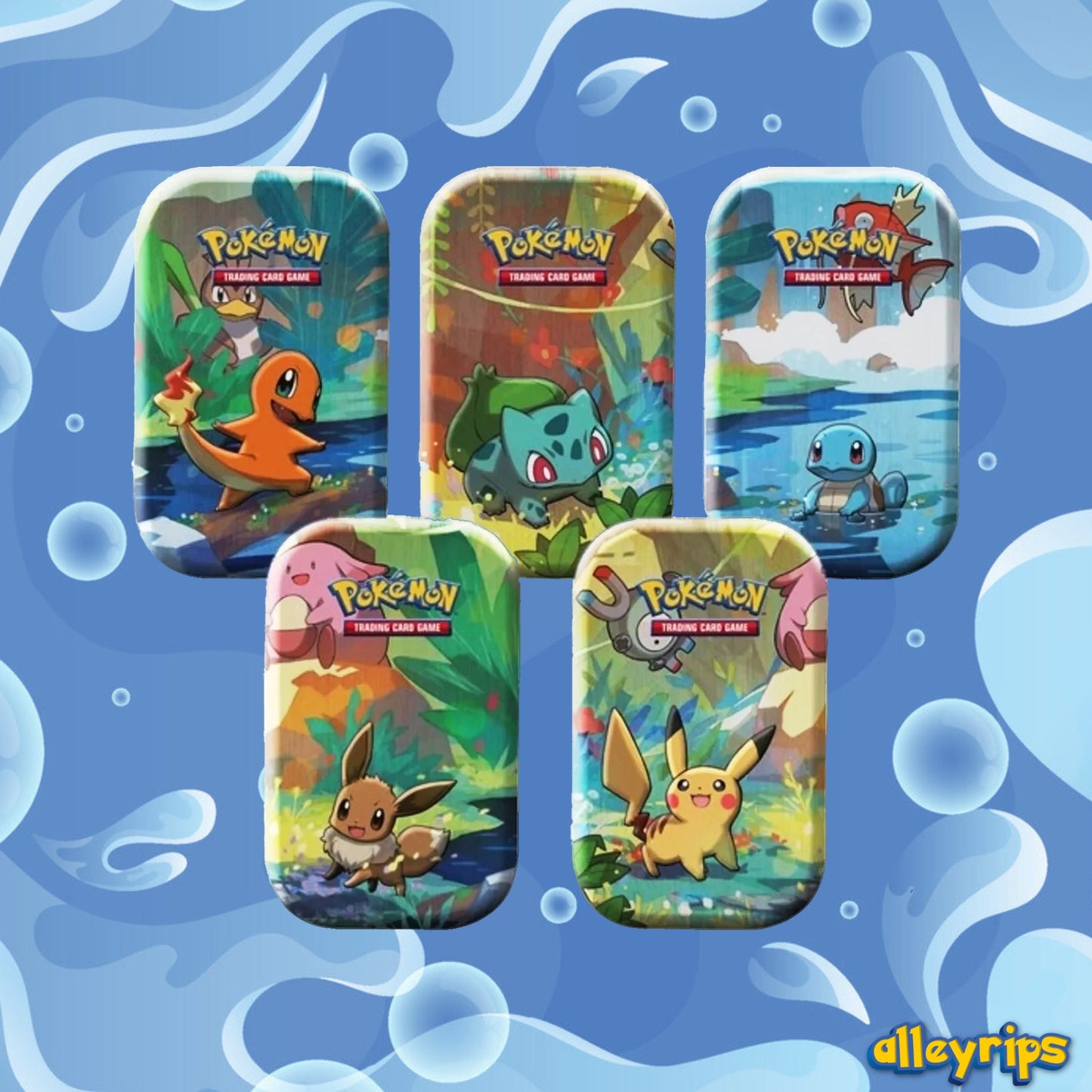Kanto Friends Mini Tin