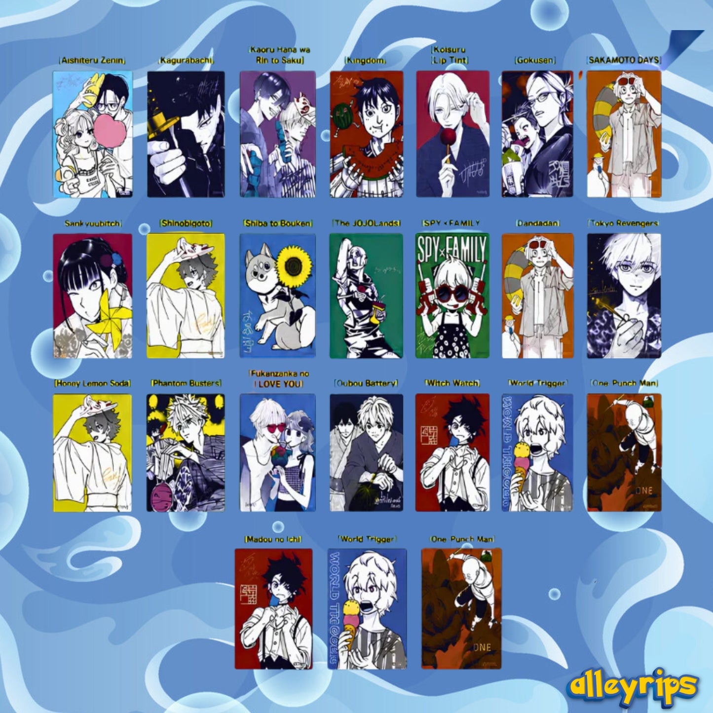 Shueisha Summer Comics Fair 2026 Bulk Cards