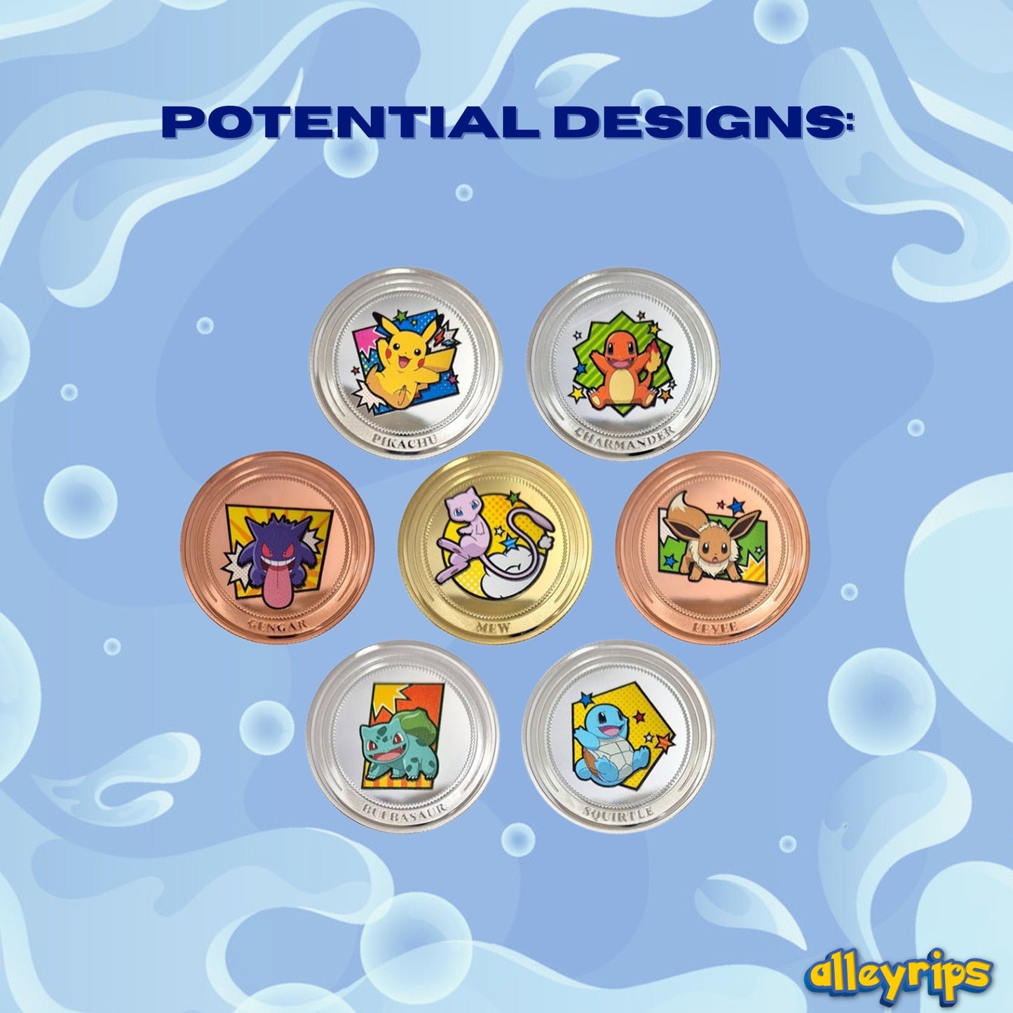 Pokemon Mystery Medallion Series 1 (Singapore Mint)