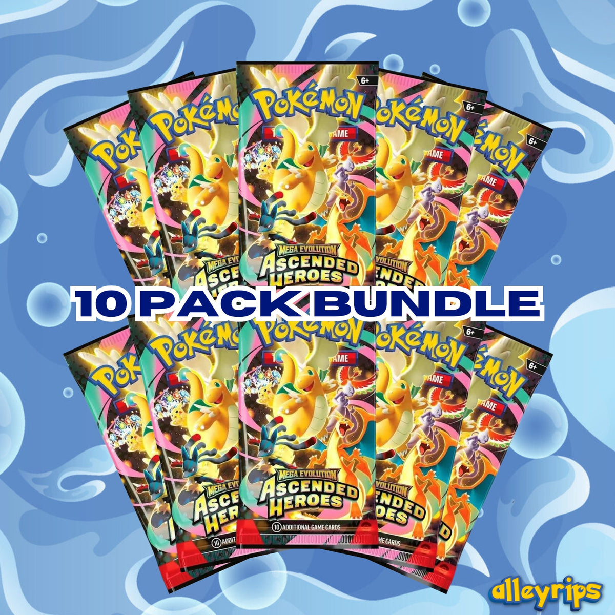 Ascended Heroes 10 Pack Bundle
