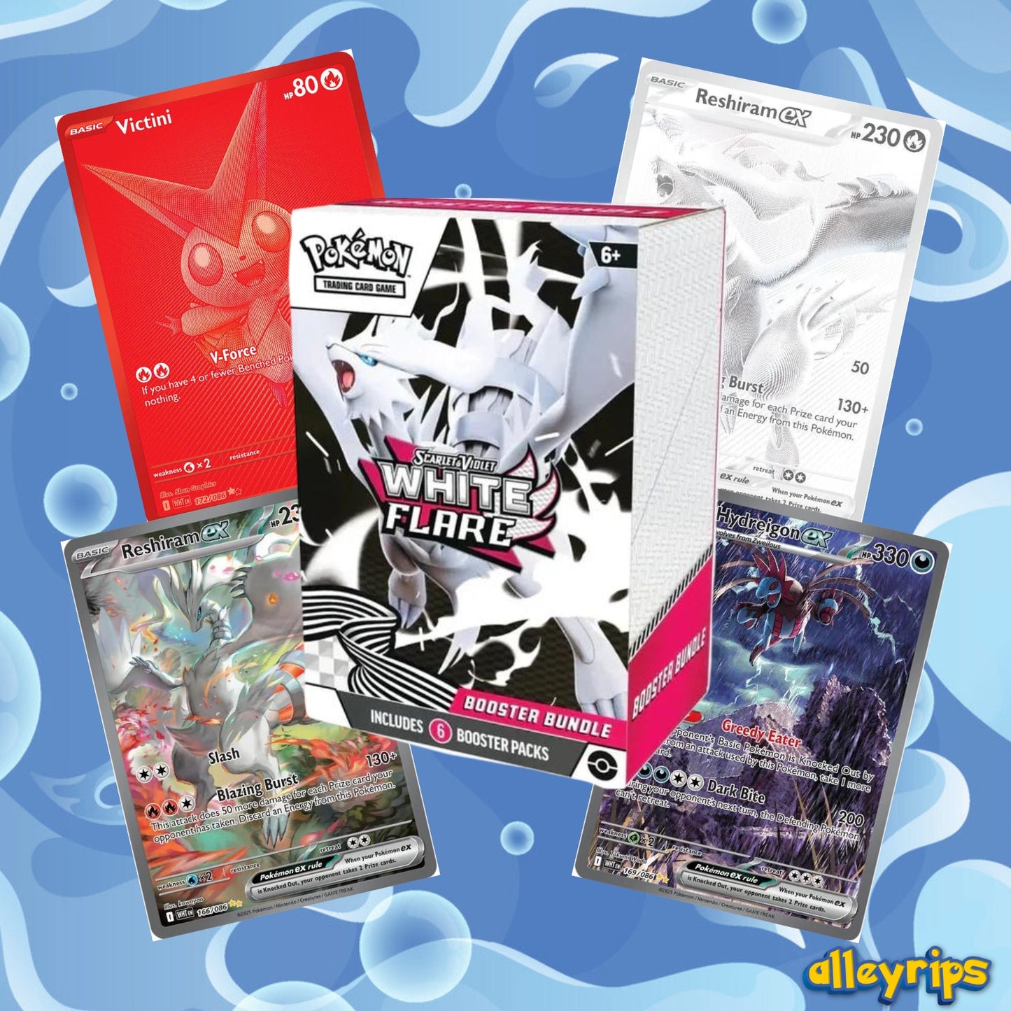 White Flare English Booster Bundle
