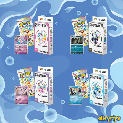 Blooming Legends 'Eevee & Friends' Coin Set