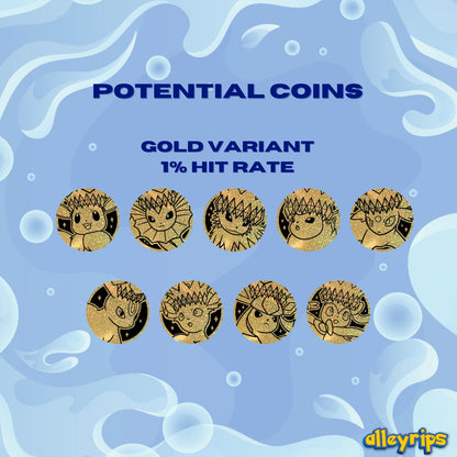 Blooming Legends 'Eevee & Friends' Coin Set