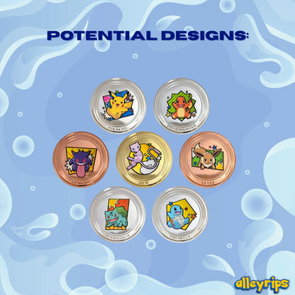 Pokemon Mystery Medallion Series 1 (Singapore Mint)