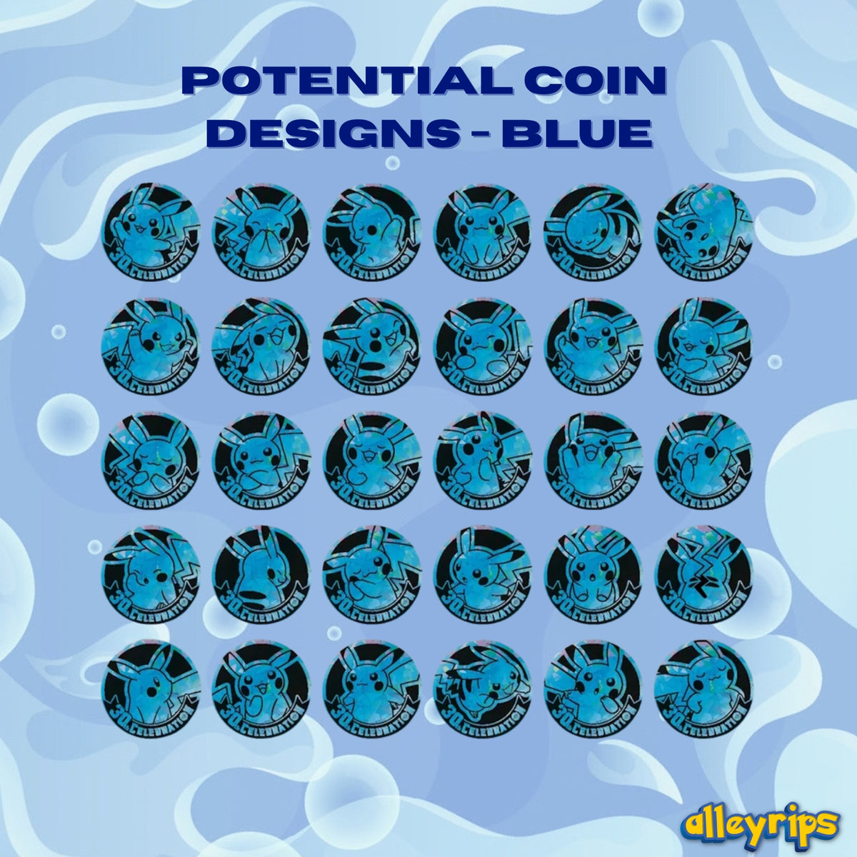 Pokemon CHINESE 30th Celebration Coin Set