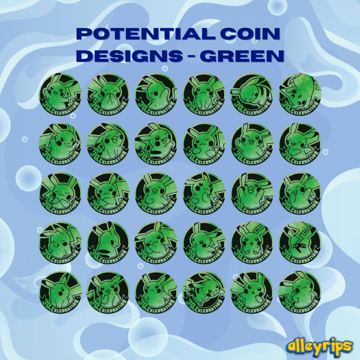Pokemon CHINESE 30th Celebration Coin Set