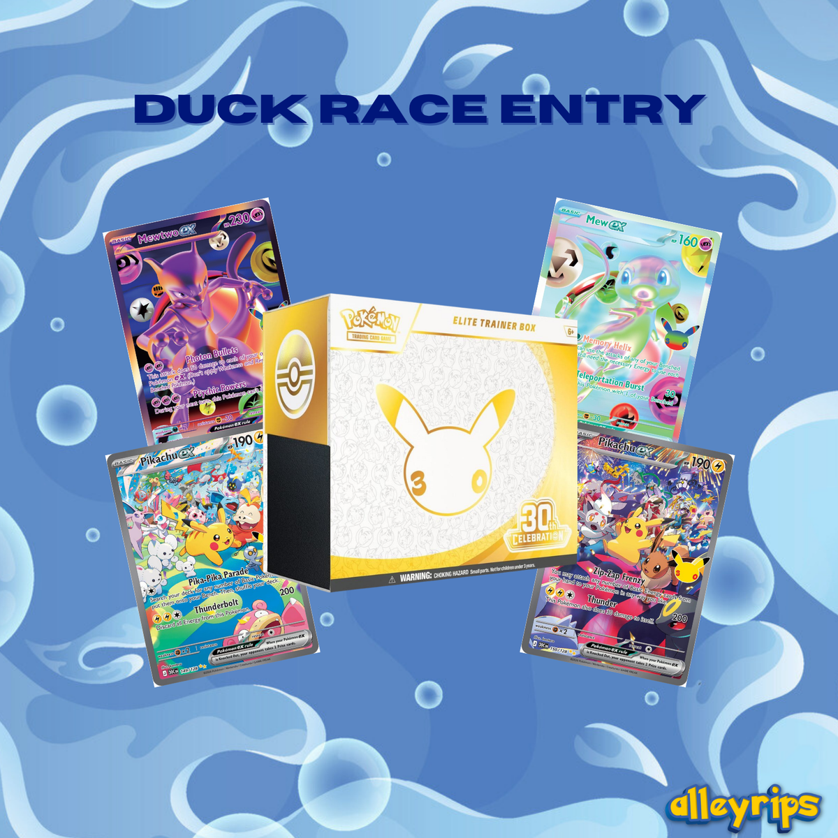 Pokemon 30th Celebration ETB Ducky