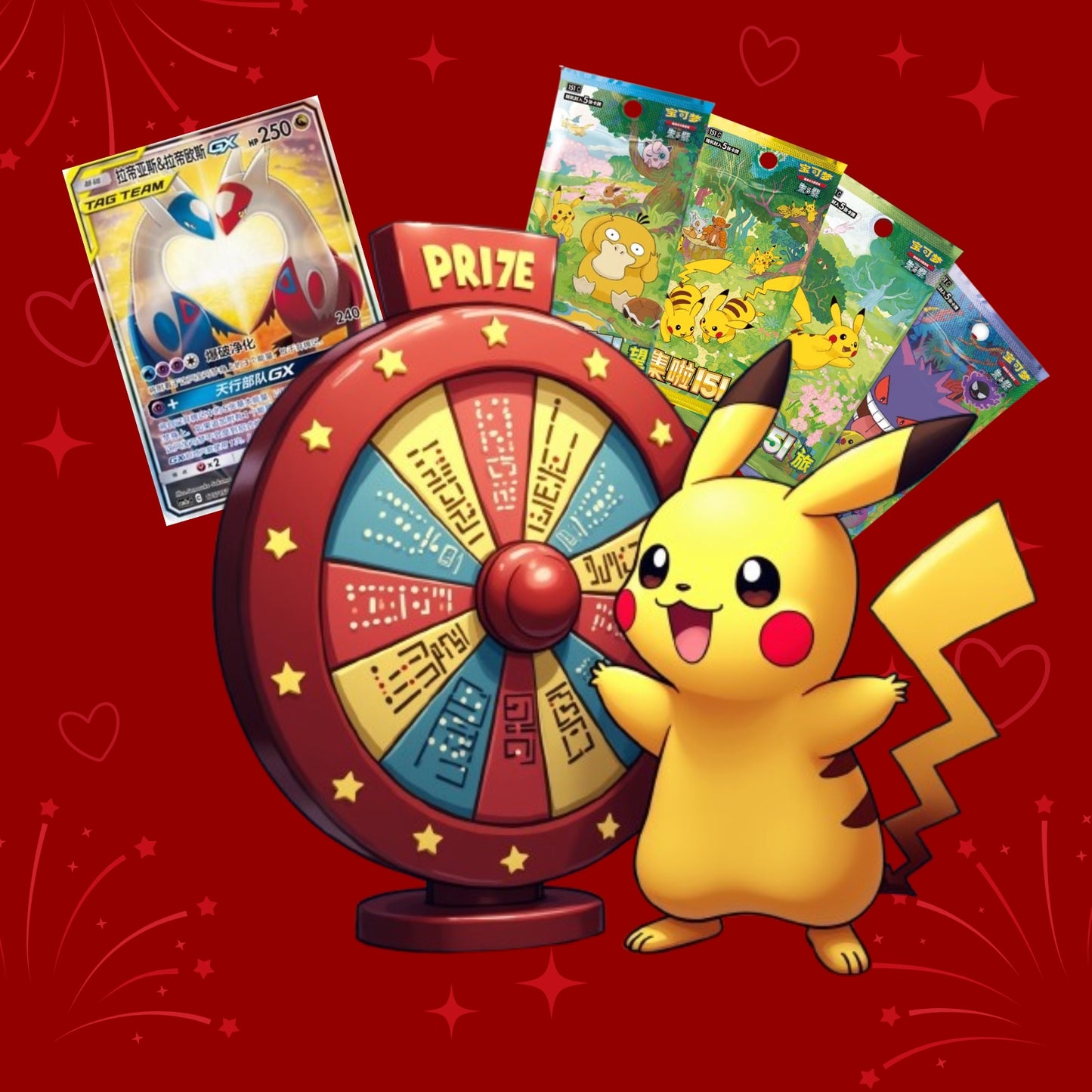 Chinese Love Birds Wheel